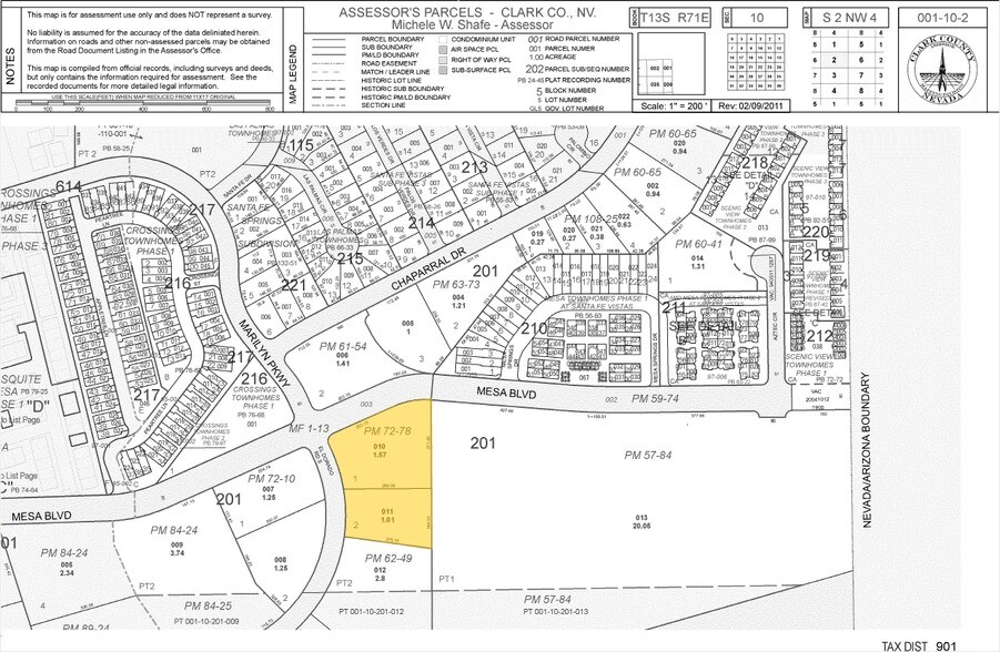 More Photos Of 620-630 El Dorado Rd, Mesquite Land For Sale