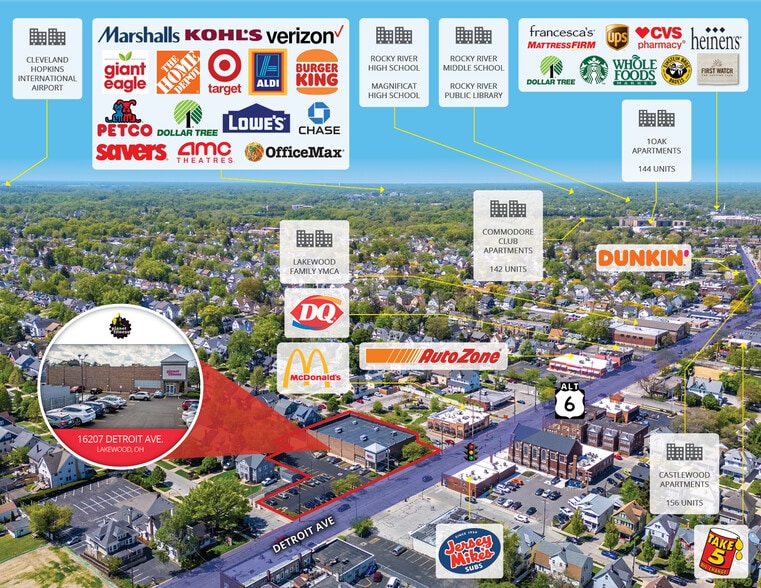 More Photos Of 16207 Detroit Ave, Lakewood Freestanding For Sale