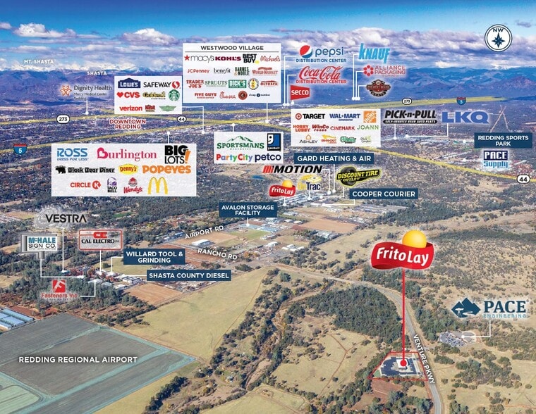 More Photos Of 5200 Venture Pkwy, Redding Distribution For Sale
