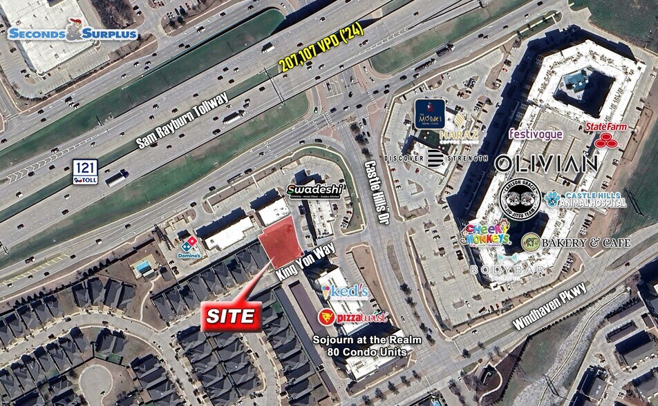 More Photos Of 120 Castle Hills Drive, Lewisville Land For Sale