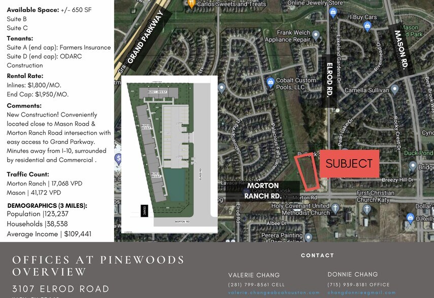 More Photos Of 3107 Elrod Rd, Katy Unknown For Lease