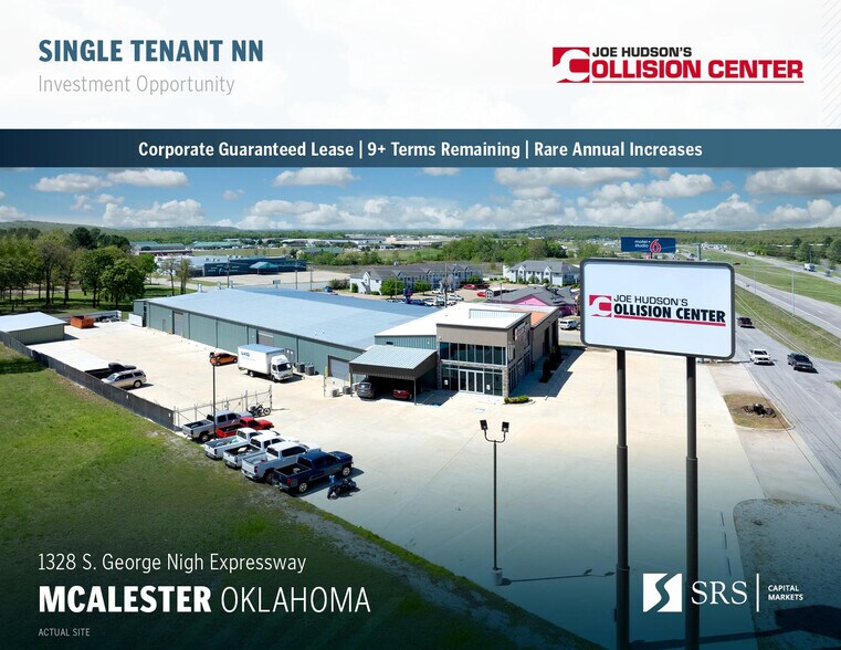 Primary Photo Of 1328 George Nigh Expy, Mcalester Auto Repair For Sale