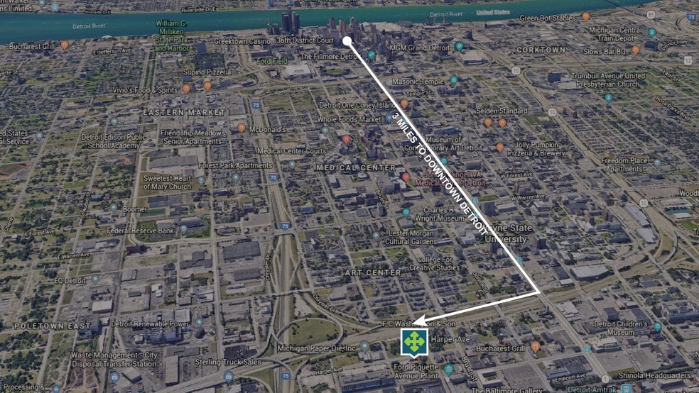 547 Harper Ave, Detroit, MI 48202 Land For Sale