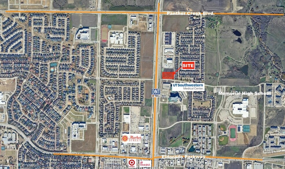 Primary Photo Of NEQ of DNT and Cobb Hill, Frisco Land For Sale