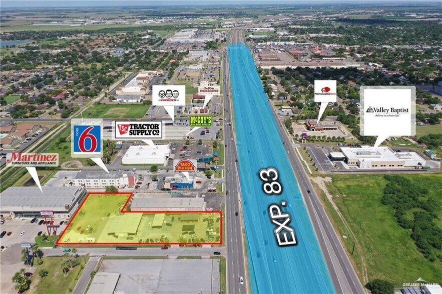 More Photos Of 1110 W Expressway 83, Weslaco General Retail For Sale