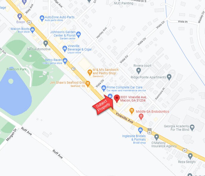 More Photos Of 3001 Vineville Ave, Macon-Bibb Storefront Retail Office For Lease