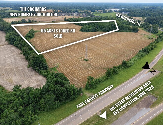More Photos Of SE Quadrant US 51 @ Paul Barret Pkwy hwy, Millington Land For Sale