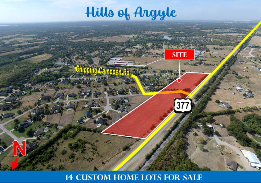 Primary Photo Of Highway 377 & Chipping Campden Rd, Argyle Land For Sale