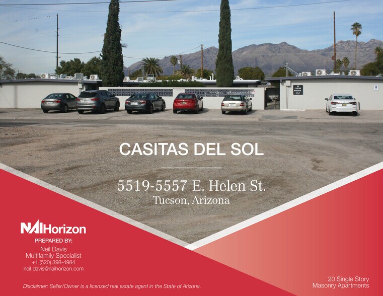 Primary Photo Of 5519-5557 E Helen St, Tucson Apartments For Sale