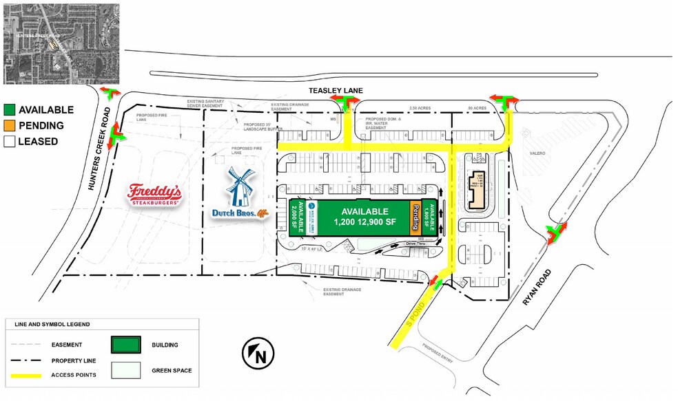More Photos Of 3912 Teasley Ln, Denton Storefront For Lease