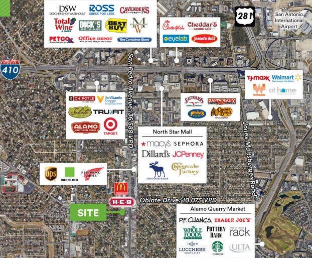 More Photos Of 6829-6841 San Pedro Ave, San Antonio Unknown For Lease