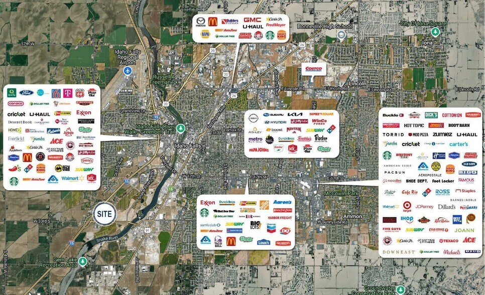 More Photos Of TBD W Sunnyside Rd & I-15, Idaho Falls Land For Sale