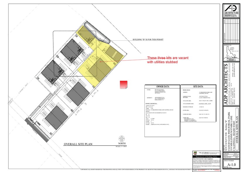 More Photos Of 503-519 Millennium Park Ln, Caldwell Warehouse For Lease