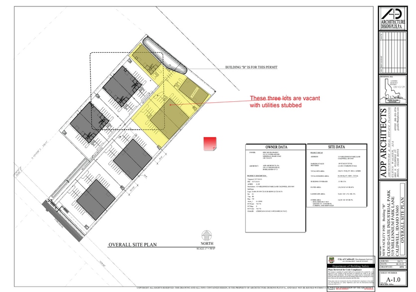 More Photos Of 503 Millennium Park Ln, Caldwell Warehouse For Lease