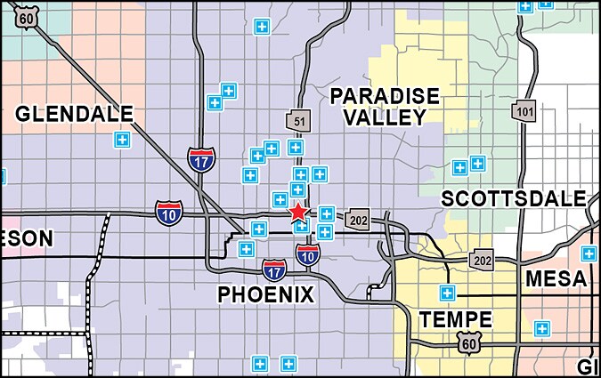 More Photos Of 555 N 18th St, Phoenix Medical For Lease