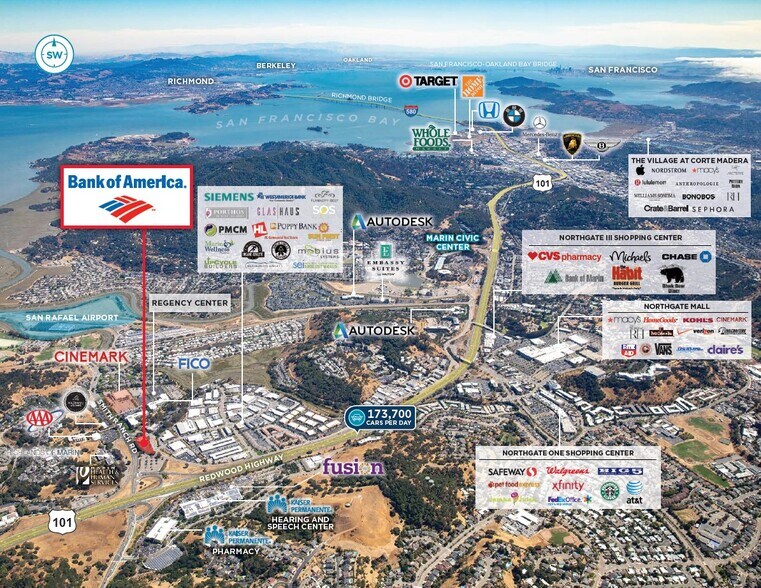 More Photos Of 30 Smith Ranch Rd, San Rafael Bank For Sale