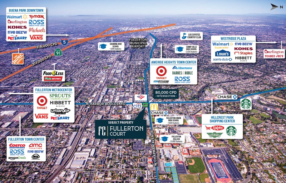 More Photos Of 444 N Harbor Blvd, Fullerton Storefront For Sale