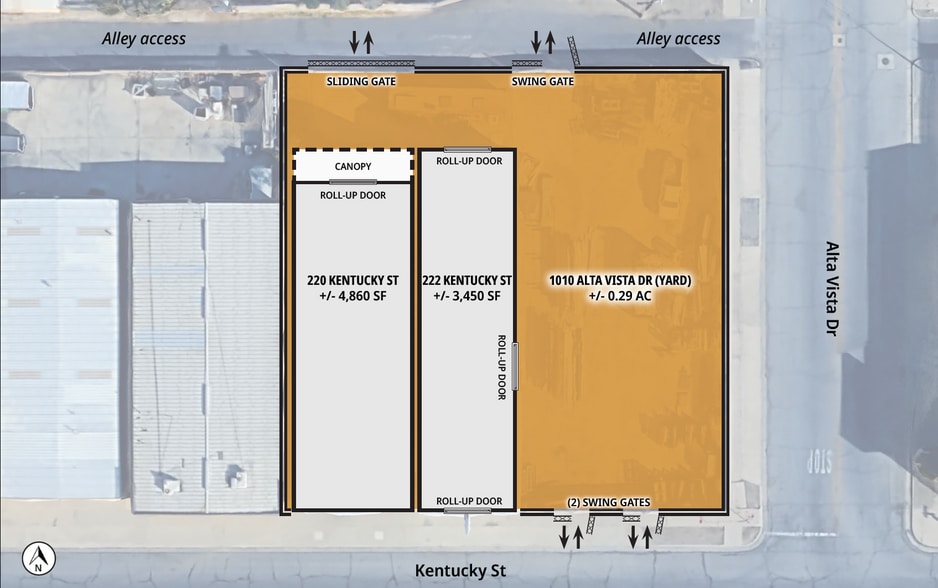 More Photos Of 220-222 Kentucky St, Bakersfield Warehouse For Lease