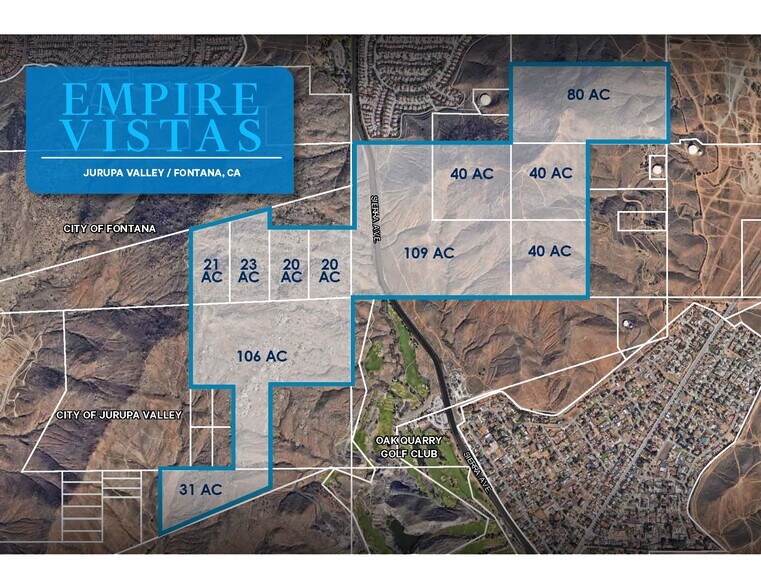 Primary Photo Of Jurupa Hills North Trail, Fontana Land For Sale