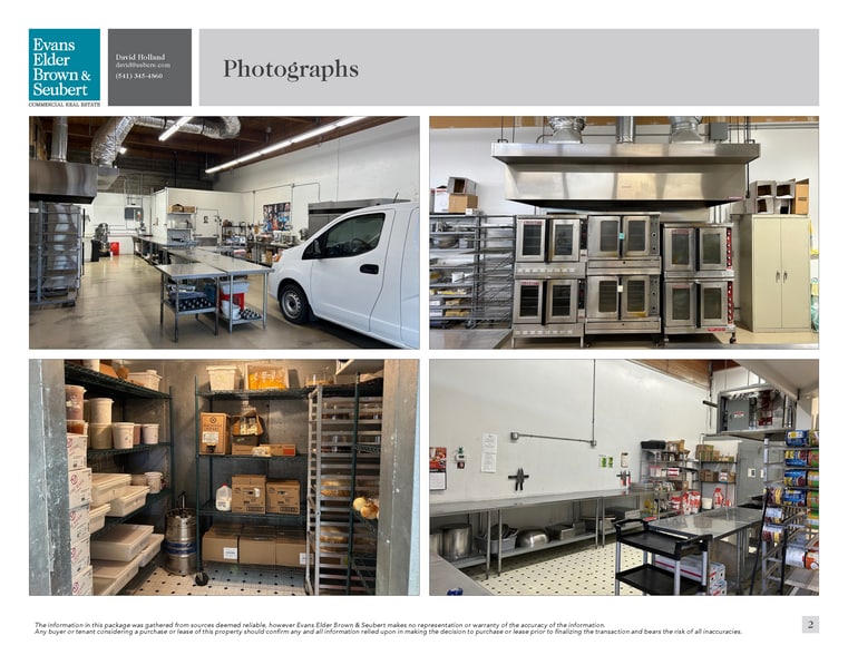 More Photos Of Commissary Kitchen, Eugene Industrial For Sale