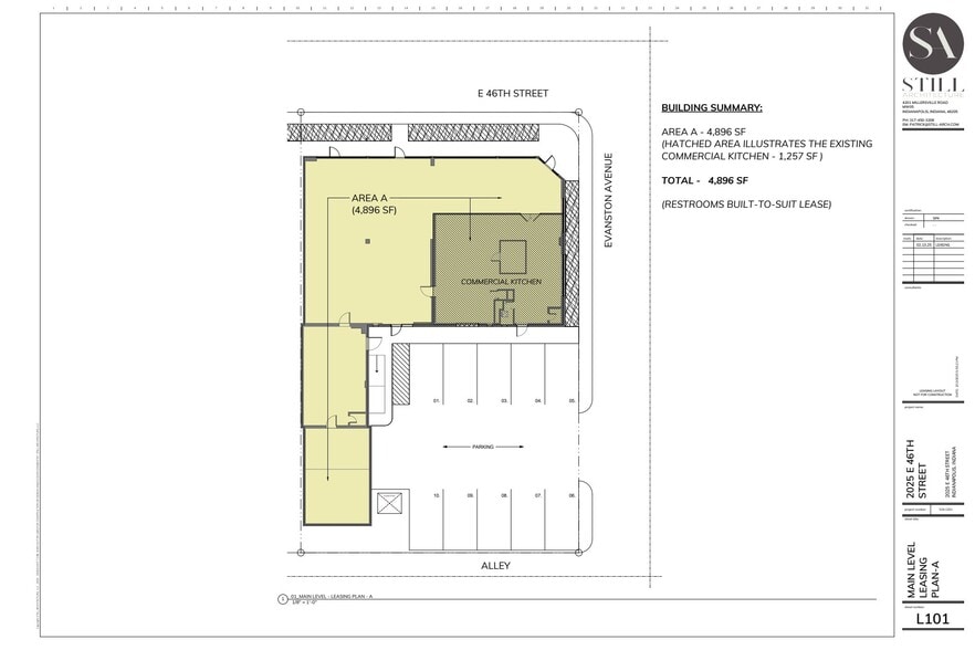 More Photos Of 2025 E 46th St, Indianapolis Freestanding For Lease