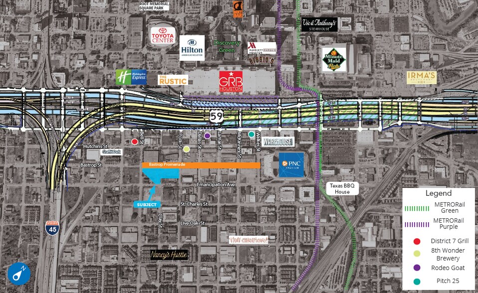 More Photos Of 2218 Polk St, Houston Land For Sale