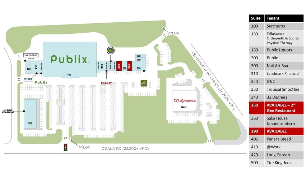 More Photos Of 800 Ocala Rd, Tallahassee Unknown For Lease