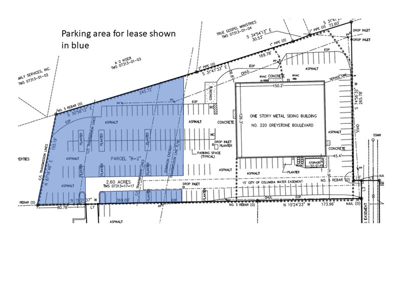 More Photos Of 220 Greystone Blvd, Columbia Land For Lease