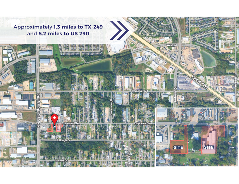 More Photos Of 7113 Chippewa Blvd, Houston Manufacturing For Sale