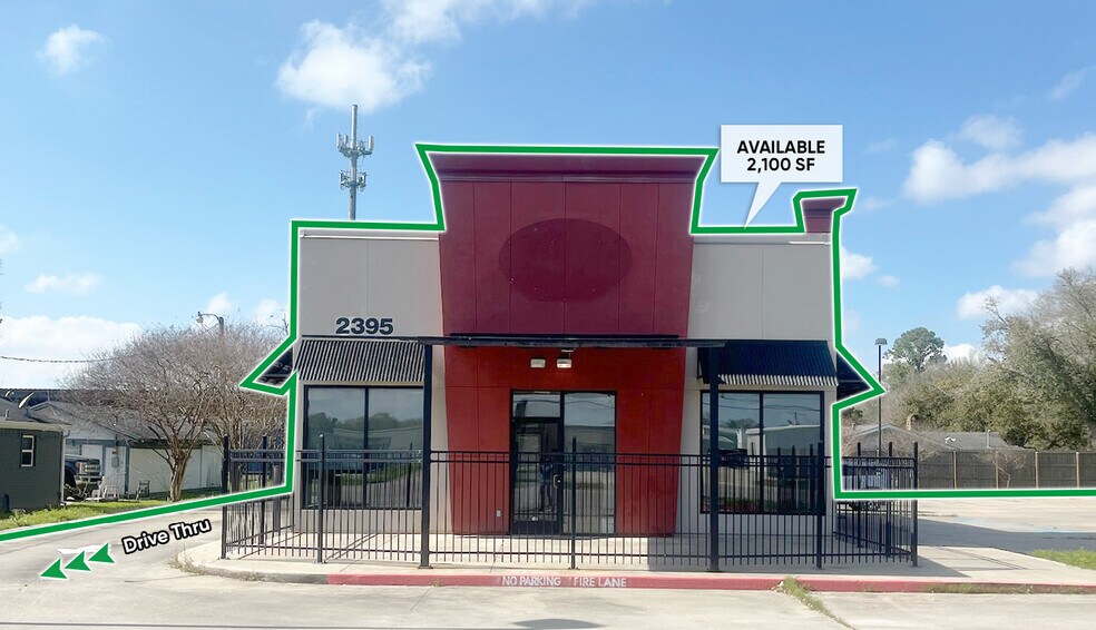 Primary Photo Of 2395 Texas Ave, Bridge City Fast Food For Lease