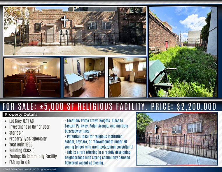 More Photos Of 219 Buffalo Ave, Brooklyn Specialty For Sale