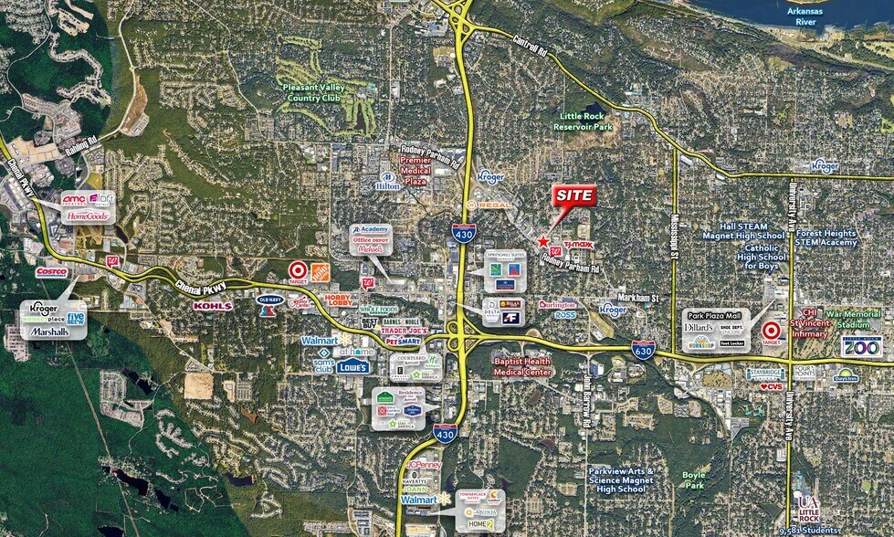 More Photos Of 9500 N Rodney Parham Rd, Little Rock Freestanding For Sale