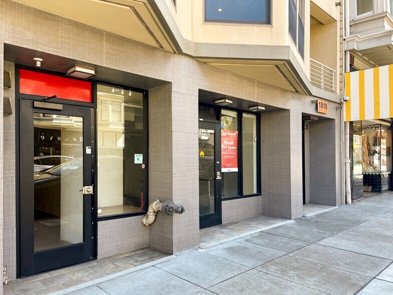 More Photos Of 1812 Polk St, San Francisco Storefront Retail Office For Sale