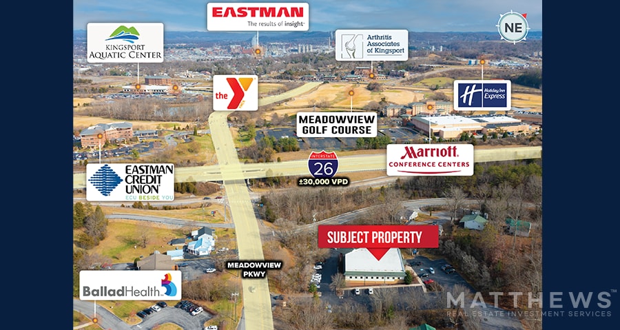 More Photos Of 2025 Meadowview Pky, Kingsport Medical For Lease