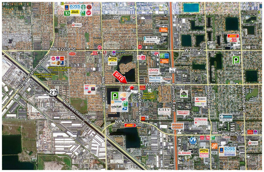 More Photos Of 2414-2490 W 60th St, Hialeah Supermarket For Lease