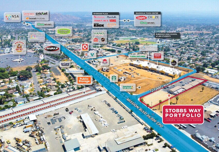 More Photos Of SWC Mission Blvd & Stobbs Way, Riverside Land For Lease
