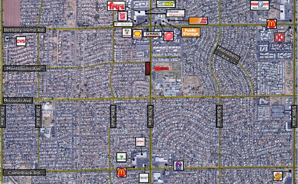 More Photos Of 67th & Montebello Ave, Glendale Land For Sale