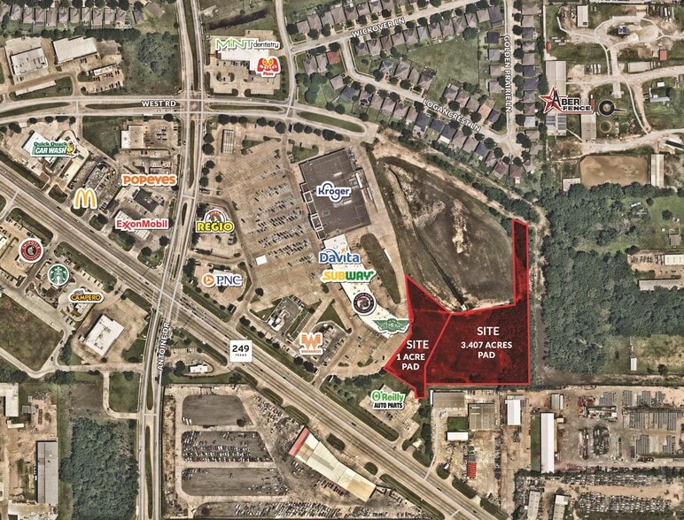 Primary Photo Of 249 N Sam Houston Pky E, Houston Land For Sale