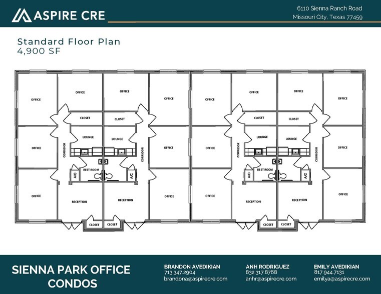 More Photos Of 6110 Sienna Ranch, Missouri City Medical For Sale