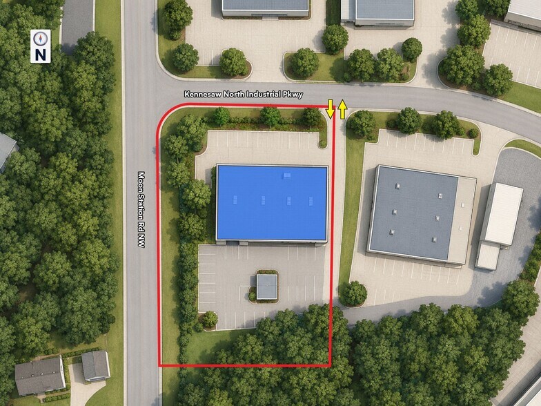 More Photos Of 3600 Kennesaw N Ind Pky, Kennesaw Flex For Lease