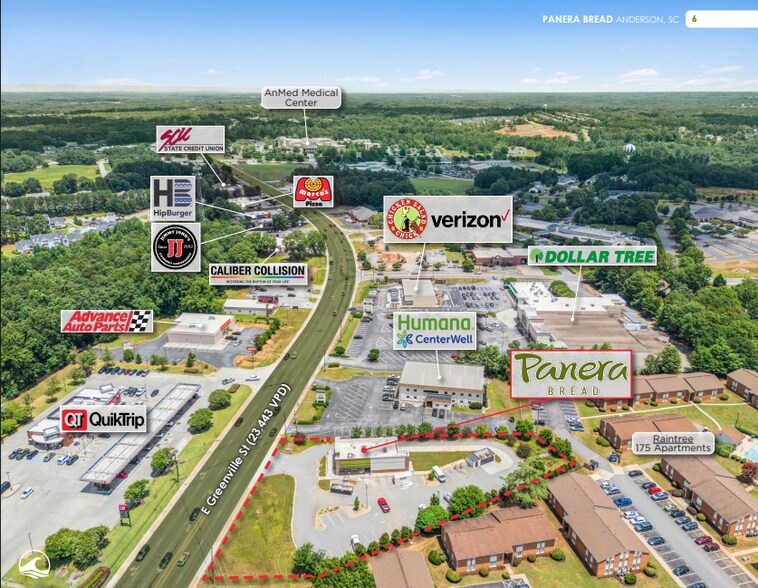 More Photos Of 1702 E Greenville St, Anderson Storefront For Sale