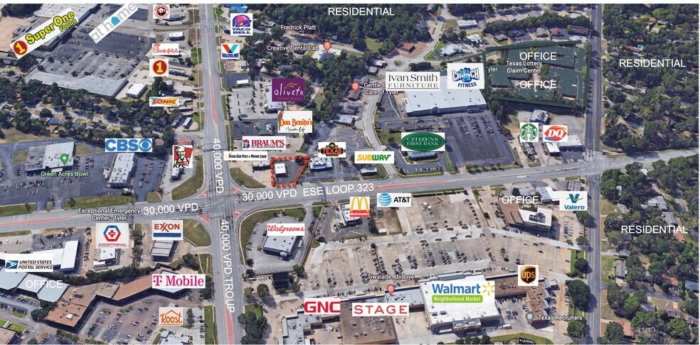 Primary Photo Of 2119 E Southeast Loop 323, Tyler Freestanding For Lease