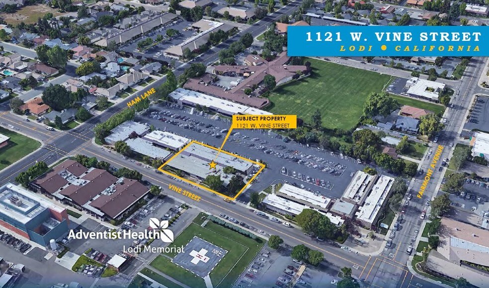 More Photos Of 1121 W Vine St, Lodi Medical For Lease