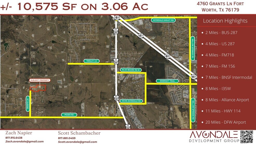 More Photos Of 4760 Grants Ln, Fort Worth Light Distribution For Sale