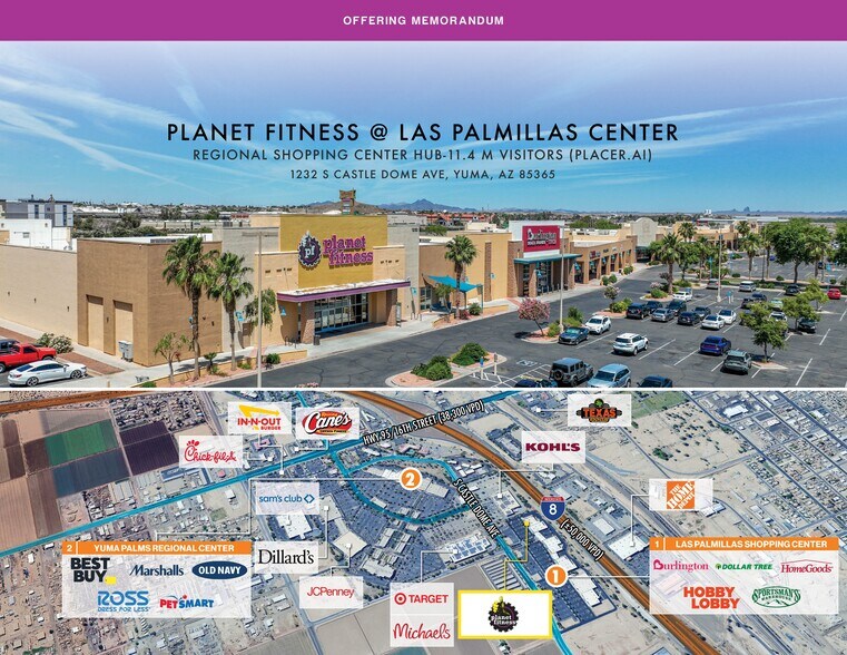 Primary Photo Of 1232 S Castle Dome Ave, Yuma Health Club For Sale