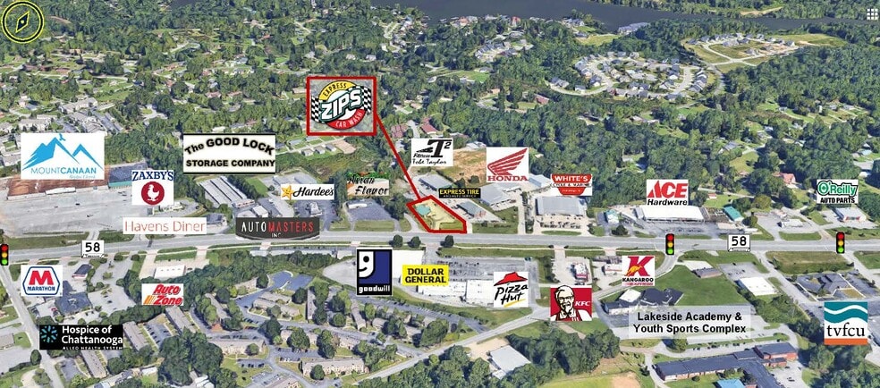 More Photos Of 4907 Highway 58, Chattanooga Carwash For Sale