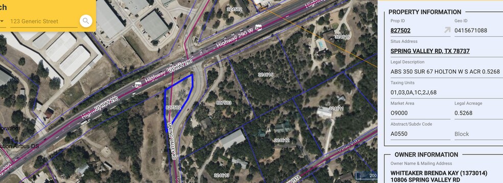 More Photos Of 10806-10811 Spring Valley Rd, Austin Land For Sale