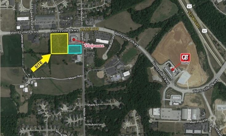 Primary Photo Of 1046-1066 Wentzville Pky, Wentzville Land For Lease