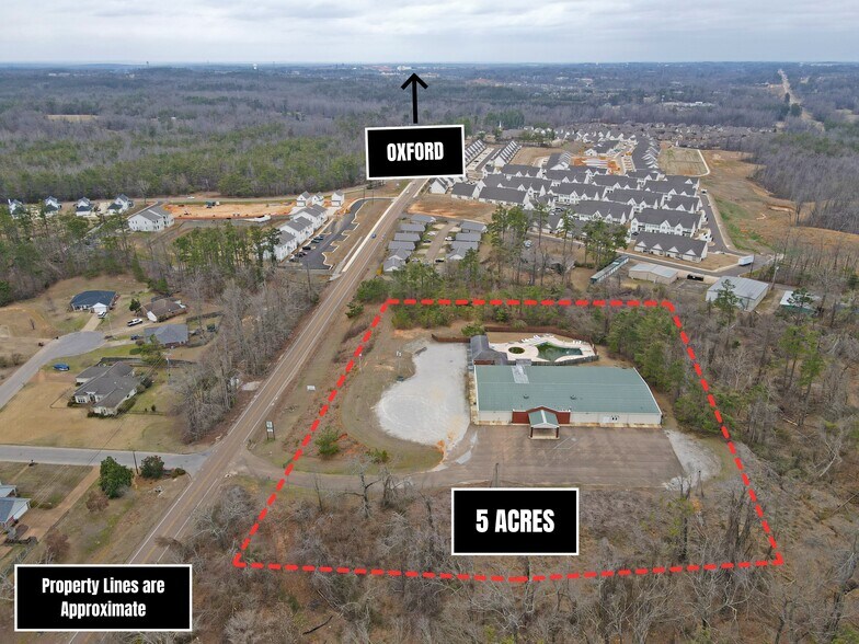 Primary Photo Of 3903 S Lamar Blvd, Oxford General Retail For Sale