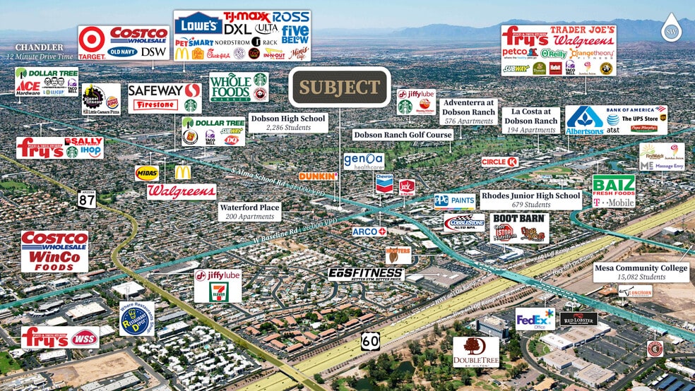 More Photos Of 2035 S Alma School Rd, Mesa Storefront For Lease